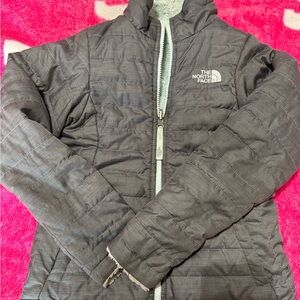 The North Face girls Gray Jacket